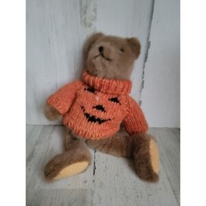 Boyd's bear arlo teddy Halloween jack o lantern sweater pumpkin stuffed animal
